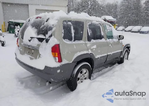 2004 Mazda Tribute Lx V6 z USA, uszkodzony, nr VIN 4F2YZ94154KM20279